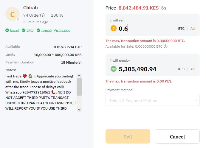 Bybit P2p Seller