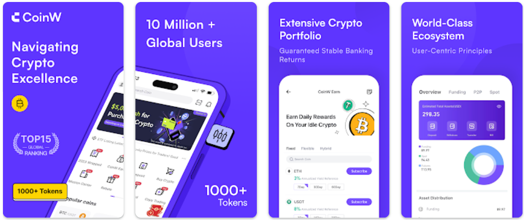 CoinW Mobile App