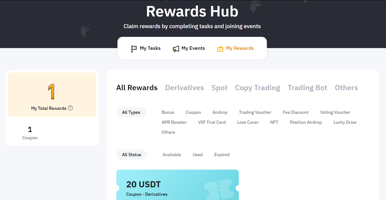 Bybit Rewards Hub