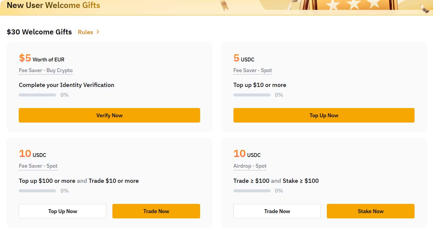 Instant welcome bonuses on offer for EU based sign-ups
