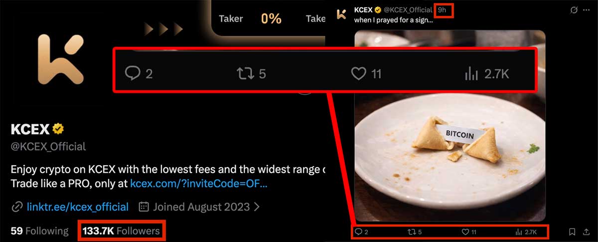 Social Metric Example