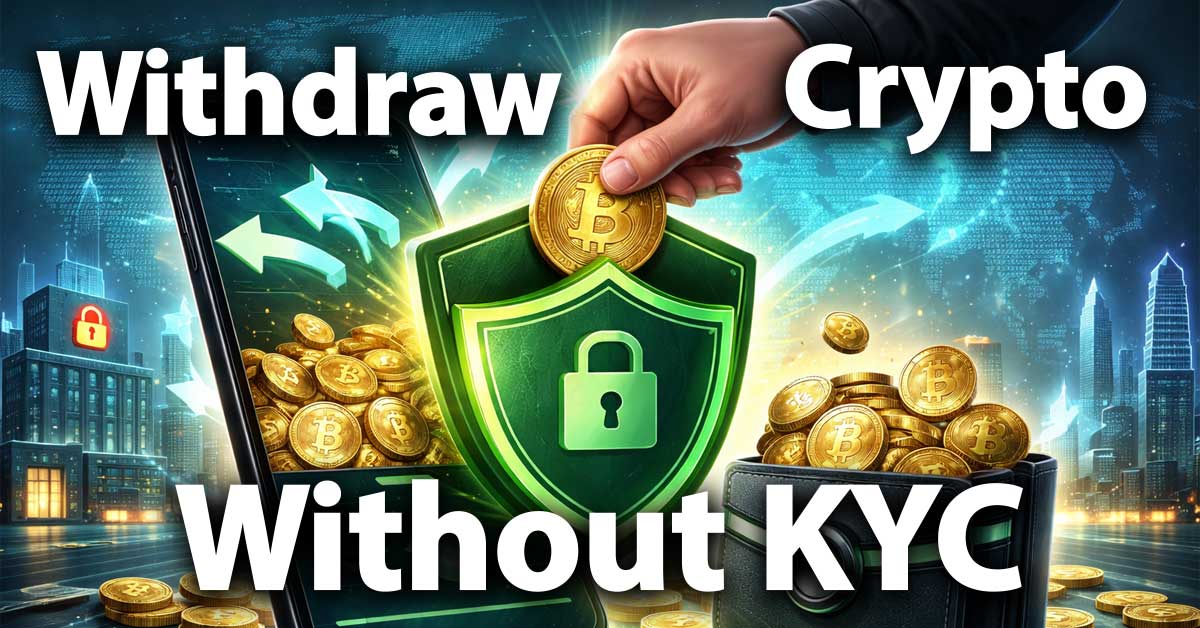 How to Withdraw Crypto Without KYC 